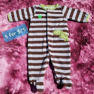 Newborn footed bodysuit